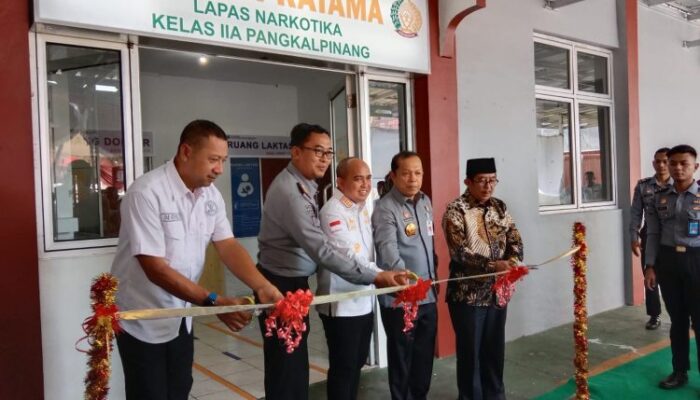Walikota Pangkalpinang Resmikan Klinik Pratama & Dapur Higenis Lapas Narkotika Kelas II A