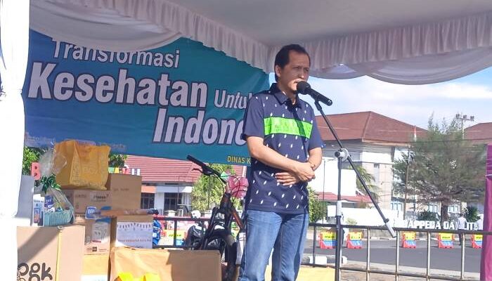 Hari Kesehatan Nasional ke 59 Dinas Kesehatan Pangkalpinang Di Warnai Lomba Bedincak