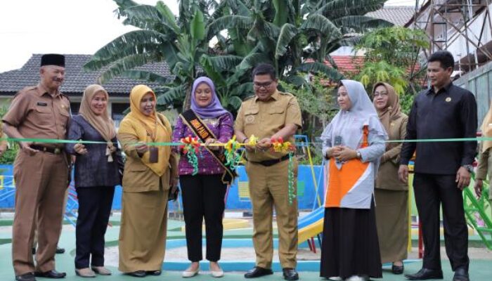 Pemkab Bangka Beri Bantuan Alat Permainan Edukatif Kepada Sejumlah TK