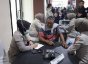 Inisiatif Positif: Biro SDM Polda Babel Menggelar Bakti Kesehatan, Bakti Sosial, dan Penanaman Pohon