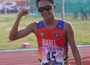 Robi Syianturi atlet lari jarak jauh 10.000 meter putra peraih medali pertama untuk babel