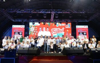 malam puncak HUT kota Pangkalpinang ke 266