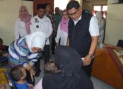M. Haris Kunjungi Area Lokus Stunting Di Kecamatan Mendo
