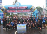 Prajurit Yonif 147/KGJ Dominasi 10 Besar Babel Run 2023