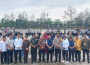 Wujud Sinergi Bersama: Kasrem 045 Gaya Hadiri Apel Siaga Pemilu Bawaslu Babel