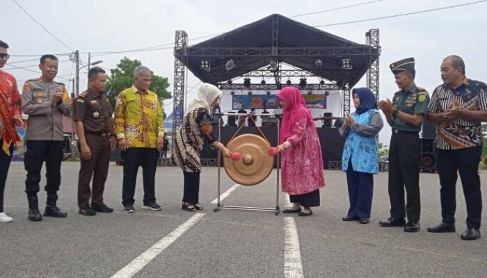 Lusje Anneke Tabalujan Membuka Festival Serumpun Pangkalpinang 2023