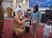 Pemkot Pangkalpinang Salurkan Paket Makanan untuk Anak-Anak yang Mengalami Stunting