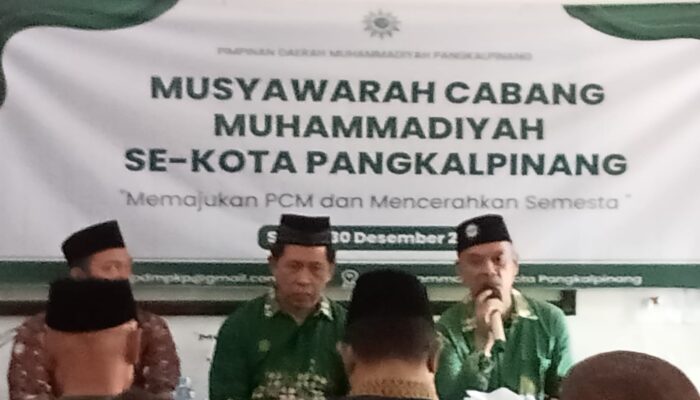 Muscab Muhammadiyah Pilih Kepengurusan Tahun 2023-2028