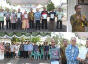 Masyarakat Simpang Katis Terima 329 Sertifikat Tanah, Ini Pesan Bupati Bangka Tengah