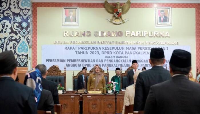 Lusje Anneke Tabalujan Hadiri Pengangkatan PAW Anggota DPRD Kota Pangkalpinang