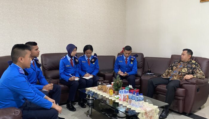 Siswa-Siswi SMA Taruna Nusantara Audiensi Dengan Danrem 045 Gaya