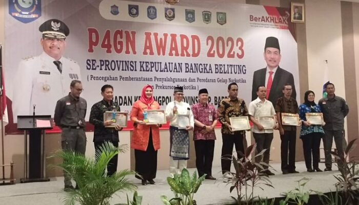 Pemkot Pangkalpinang Raih Juara III P4GN Award 2023