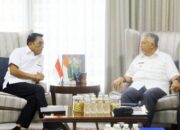 Pertemuan Moeldoko dan Bupati Sukirman