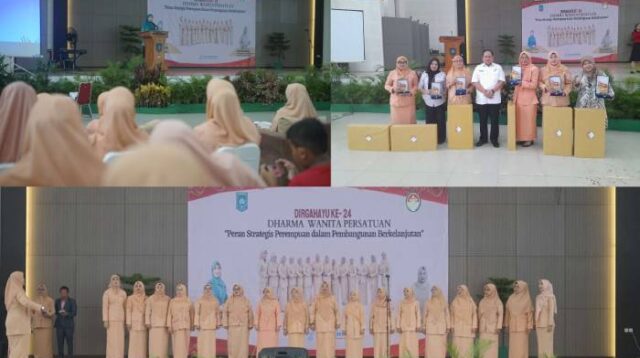 Dharma Wanita Persatuan Bangka Tengah Rayakan HUT Ke-24