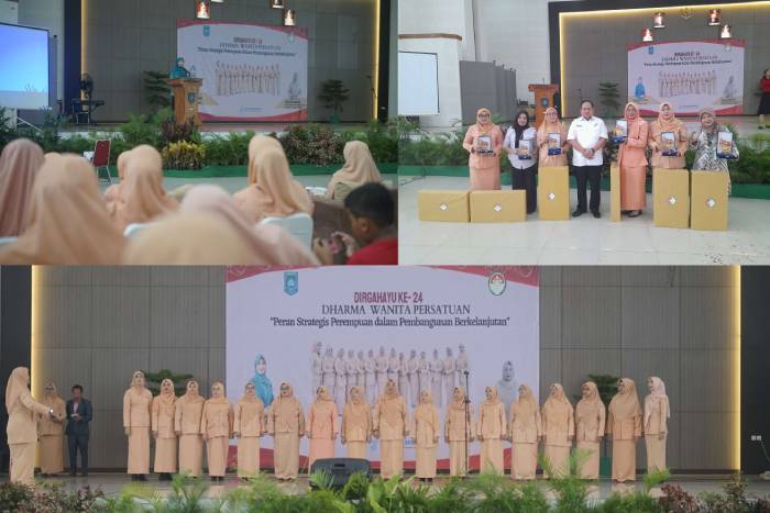 Dharma Wanita Persatuan Bangka Tengah Rayakan HUT Ke-24