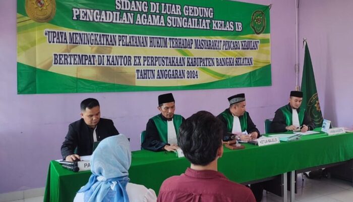 Kantor Sementara Pengadilan Agama Resmi Laksanakan Sidang Perdana