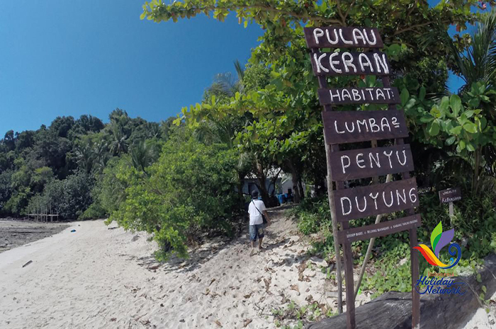 Pulau Keran di Belitung Timur