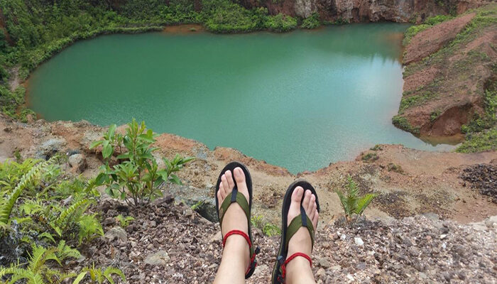 Liburan Asyik Ke Danau Open Pit Belitung Timur