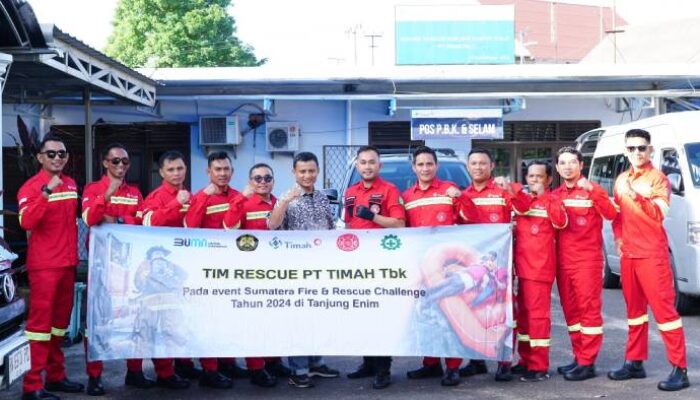 PT Timah Ikuti Ajang Sumatera Fire And Rescue Challange 