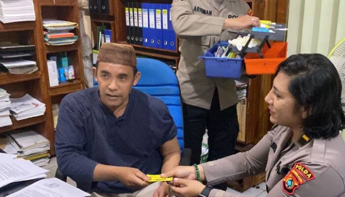 Bid Dokkes Polda Babel Berikan Layanan Kesehatan Keliling bagi Petugas Penyelenggara Pemilu 2024