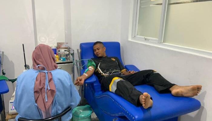 Program Setetes Darah Dit Samapta Polda Babel