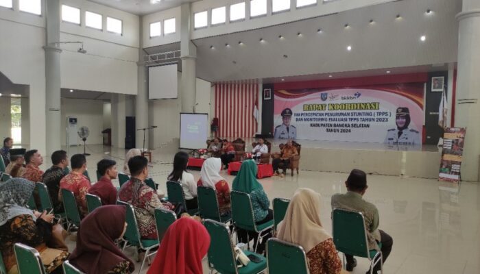 Pemkab Basel Gelar Rakor Tim Percepatan Penurunan Stunting Dan Monev TPPS 2023