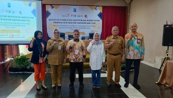 Pj Walikota Pangkalpinang Buka Kegiatan Sertifikasi Kompetensi Profesi Juru Masak Lempah Kuning
