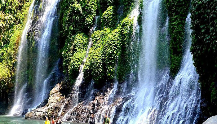 Keindahan Wisata Air Terjun Bidadari Karang Dalam Lahat