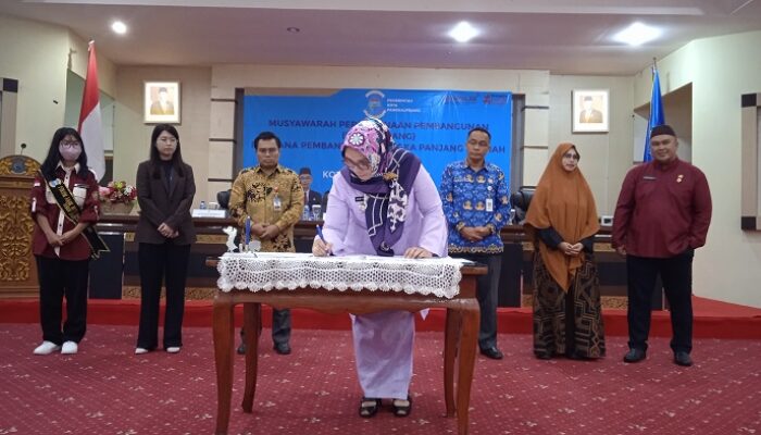 Pj Wali Kota Lusje Buka Musrembang RPJPD Kota Pangkalpinang Hingga Tahun 2045