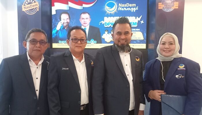 NasDem Memanggil Bacakada Sampaikan Paparan serta Komitmen Untuk Daerah dan Partai NasDem