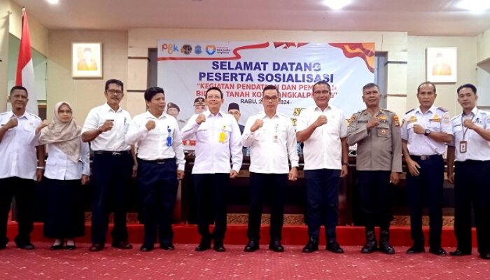 Pemkot Pangkalpinang Gelar Sosialisasi Pendataan dan Pemetaan Bidang Tanah Menuju Kota Lengkap