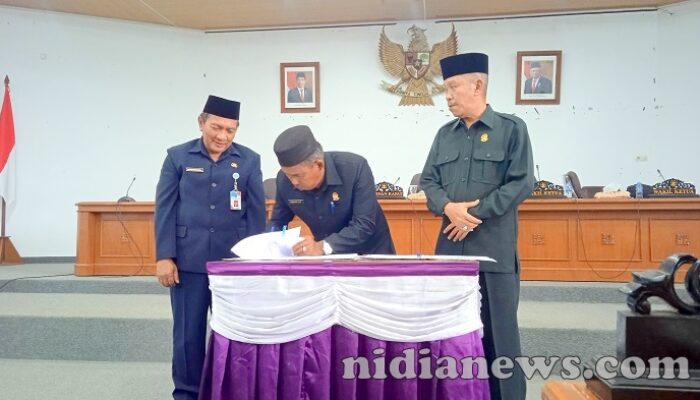 DPRD Bangka Sahkan Raperda pertanggungjawaban pelaksanaan APBD Kabupaten Bangka TA.2023