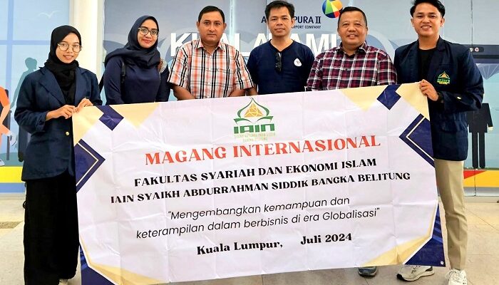 FSEI IAIN SAS BABEL Kirim Dosen dan Mahasiswa Magang ke Luar Negeri