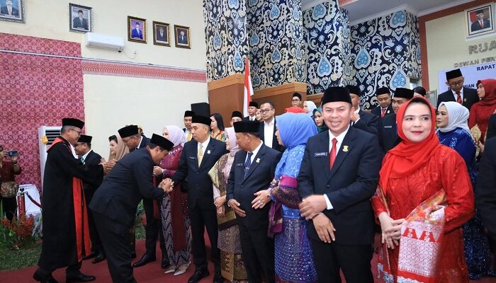 30 Anggota DPRD kota Pangkalpinang Resmi Dilantik