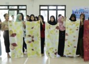 PT Timah Gelar Pelatihan Ecoprint