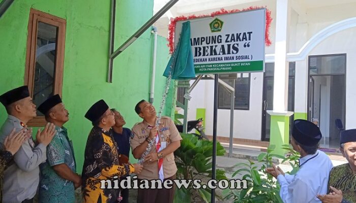 Budi Utama Resmikan Kampung Zakat “BEKAIS”