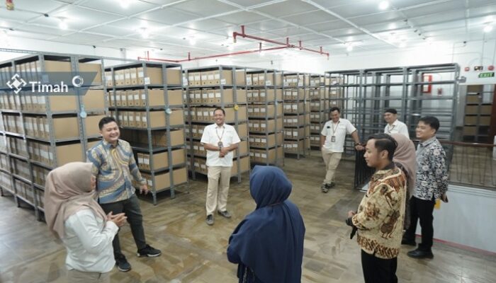 Tingkatkan Pengelolaan Arsip, PT Taspen Benchmark ke PT Timah