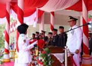 Pengibaran Bendera Merah Putih Di ATM Pangkalpinang Berlangsung Khidmat