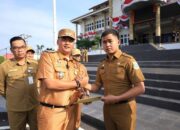 Reward Perdana Saat Apel Gabungan Pemkot Pangkalpinang