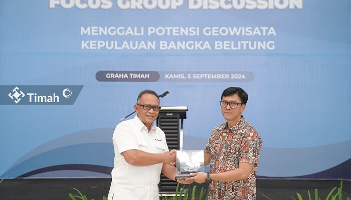 PT Timah Dukung Tim P2MI Teknologi Geologi ITB Lakukan Penelitian Tentang Geowisata