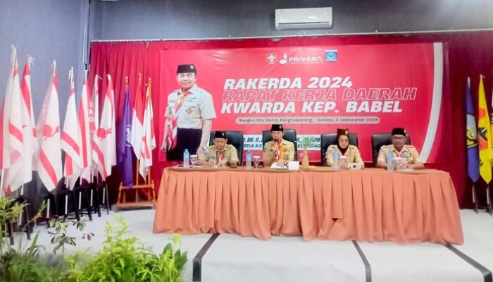 Pelantikan Pengurus Kwarda Pramuka Babel 2023-2028