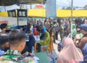 Mobil Sehat PT Timah Hadir Dalam Bakti Sosial dan Bakti Sehat Korem 045 Gaya