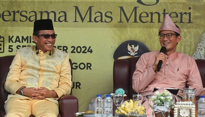 Bincang Kreatif Road To JPJR Mas Menteri Beri Penghargaan CEN ke Pemkab Beltim