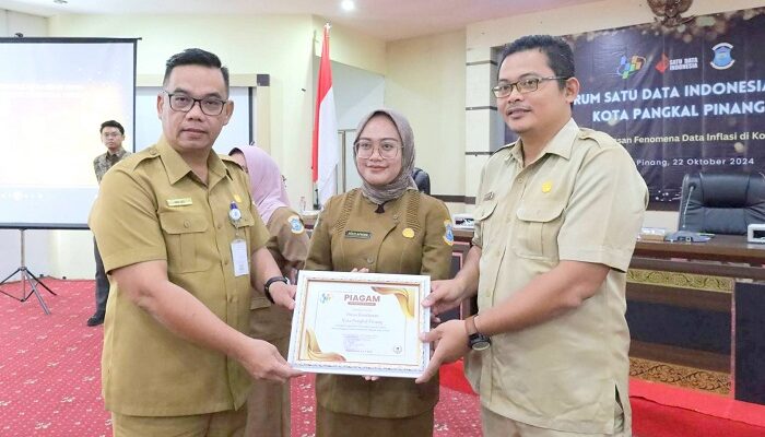 Forum Satu Data Indonesia (SDI) Kota Pangkalpinang Digelar