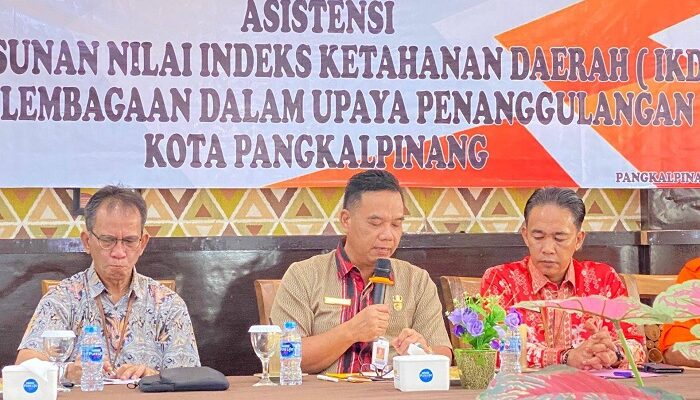 Pemkot Pangkalpinang Memperkuat Kapasitas Penanggulangan Bencana Melalui Penyusunan Indeks Ketahanan Daerah (IKD)