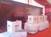 Simulasi Pemungutan dan Penghitungan Suara Pilkada 2024 oleh KPU Bangka Belitung di Desa Padang Baru