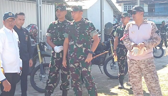 Danrem 045 Gaya Ajak Masyarakat Hidup Bersih dan Lebih Sehat