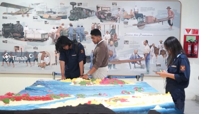 Mahasiswa Fakultas Geologi Universitas Padjajaran Kunjungi Museum Timah Indonesia Pangkalpinang dan PT Timah 