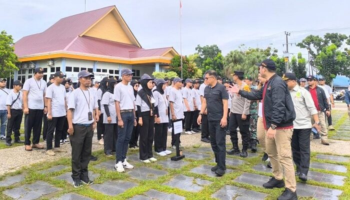 Bawaslu Kota Pangkalpinang Gelar Apel Siaga Pilkada 2024