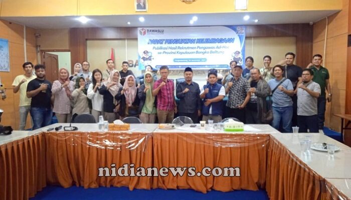 Bawaslu Babel Publikasikan Hasil Rekrutmen Pengawas Adhoc Seluruh Kabupaten Kota